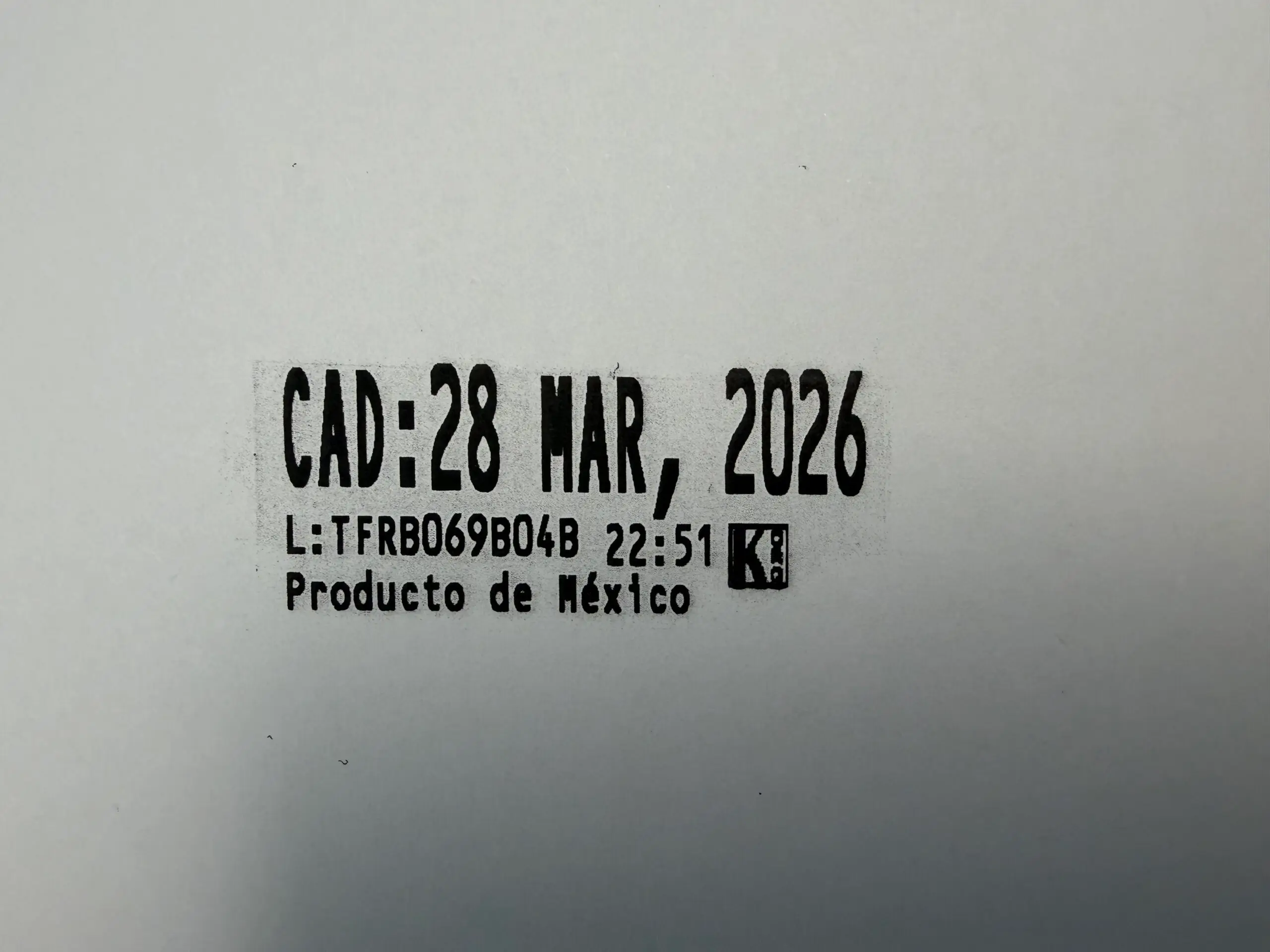 how to find product date